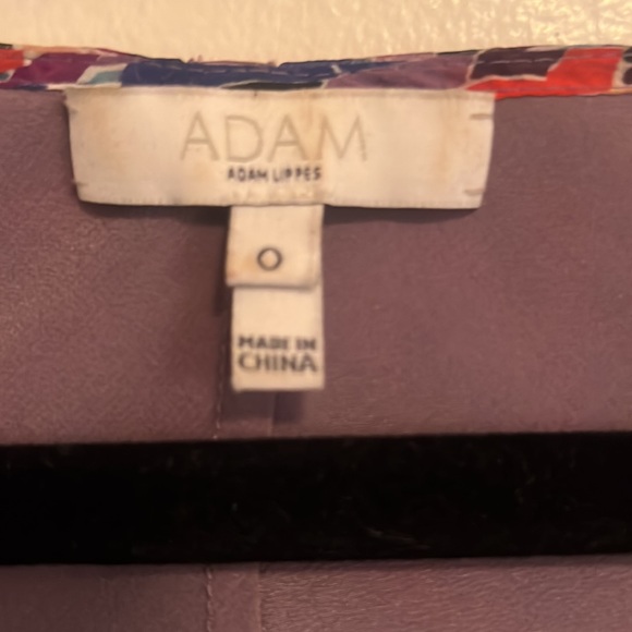 Brand New Multi-Colored ADAM by Adam Lippes 100% Silk Blouse - Women’s Size 0 - Picture 7 of 11